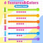 Stretchy Fidget Strings Sensory Bracelets for Kids