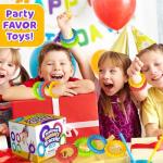 Stretchy Sensory Fidget Bracelet Set - 4-Pack 