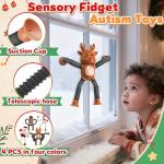 Christmas Pop Tubes - Fun Sensory Fidget Toys