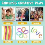 BUNMO Stretchy Sensory Strings - Glitter 6 Pack