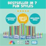 BUNMO Stretchy Sensory Strings - Glitter 6 Pack