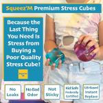 Large Squeez'M Cube - Sensory Stress Relief Toy