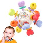 Montessori Teething Rattle Toy for Babies