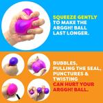 Color-Changing Stress Relief Balls - 3 Pack