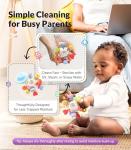 Montessori Teething Rattle Toy for Babies