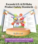 Montessori Teething Rattle Toy for Babies