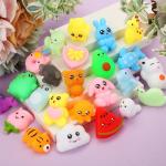 27 Mini Kawaii Mochi Squishy Toys for Kids