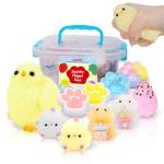 10-Pack Kawaii Squishy Toys Set for Kids