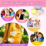10-Pack Kawaii Squishy Toys Set for Kids
