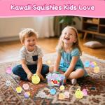 10-Pack Kawaii Squishy Toys Set for Kids