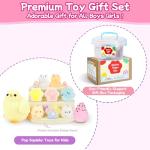 10-Pack Kawaii Squishy Toys Set for Kids