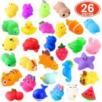 Nobasco 26 Pack Kawaii Mochi Squishies