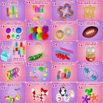 120-Piece Fidget Toys Set for Kids and Adults