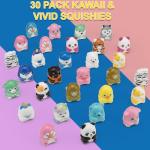 30 Pack Squishy Stress Relief Toys for Kids