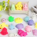 80pcs Mini Kawaii Mochi Squishy Fidget Toys