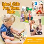 Montessori Busy Board with LED Switches for Kids