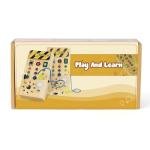 Montessori Busy Board with LED Switches for Kids