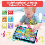 Trilingual Learning Tablet Toy for Kids