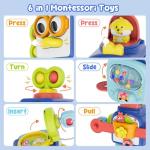 Montessori Sensory Busy Board for Toddlers