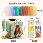 Youuys Baby Tissue Box Toy for Sensory Play