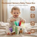 Youuys Baby Tissue Box Toy for Sensory Play