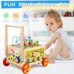 Montessori 7-in-1 Wooden Activity Cube for Kids