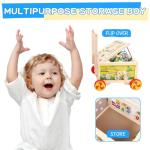 Montessori 7-in-1 Wooden Activity Cube for Kids