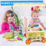 Montessori 7-in-1 Wooden Activity Cube for Kids