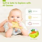 Silicone Baby Tissue Box Toy for Sensory Play