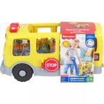 Fisher-Price Musical Pull-Along Yellow Bus Toy