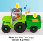 Fisher-Price Little People Musical Farm Tractor Toy