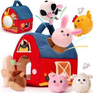 Surprise Barn Sensory Toy Set for Babies