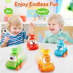 Press and Go Cars for Toddlers and Babies