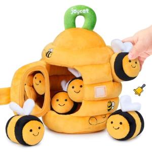 Soft Beehive Sensory Toy with 5 Bees