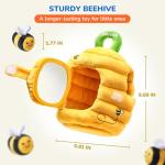 Soft Beehive Sensory Toy with 5 Bees