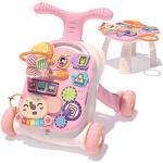 3-in-1 Baby Walker and Activity Center for Girls