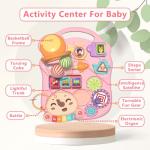 3-in-1 Baby Walker and Activity Center for Girls