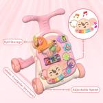 3-in-1 Baby Walker and Activity Center for Girls