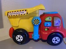 VTech Yellow Drop and Go Dump Truck