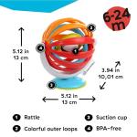 Baby Einstein Suction Cup Spinner Toy for Infants