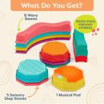 B. Toys Balance Beam & Sensory Play Set