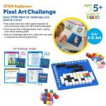 STEM Explorers Pixel Art Challenge for Kids