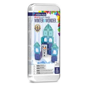 Magna-Tiles Winter Wonder 26-Piece Magnetic Set
