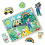 Melissa & Doug® Ms. Rachel™ Song Peg Puzzle