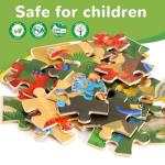 Dinosaur Wooden Puzzles for Kids Ages 3-5