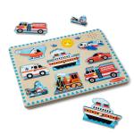 Melissa & Doug Sound Puzzle with Vehicle Sounds