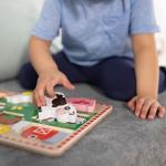 Melissa & Doug Wooden Farm Puzzle for Kids