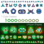 TOSY Magnet Pyramid Stone - 14 Piece STEM Toy