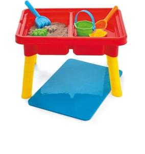 Toddler Sensory Table with Mega Block Lid