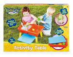 Toddler Sensory Table with Mega Block Lid